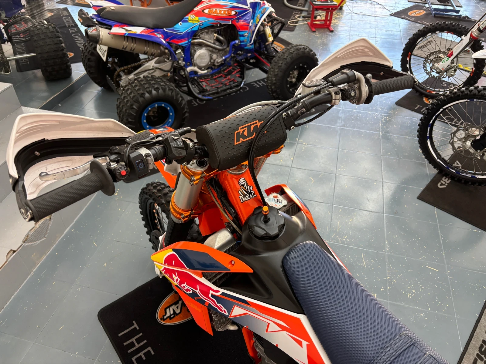 Ktm SX-F 450 Factory Editon/Akrapovic/Тунинг капли/2 режима, снимка 10 - Мотоциклети и мототехника - 55852310