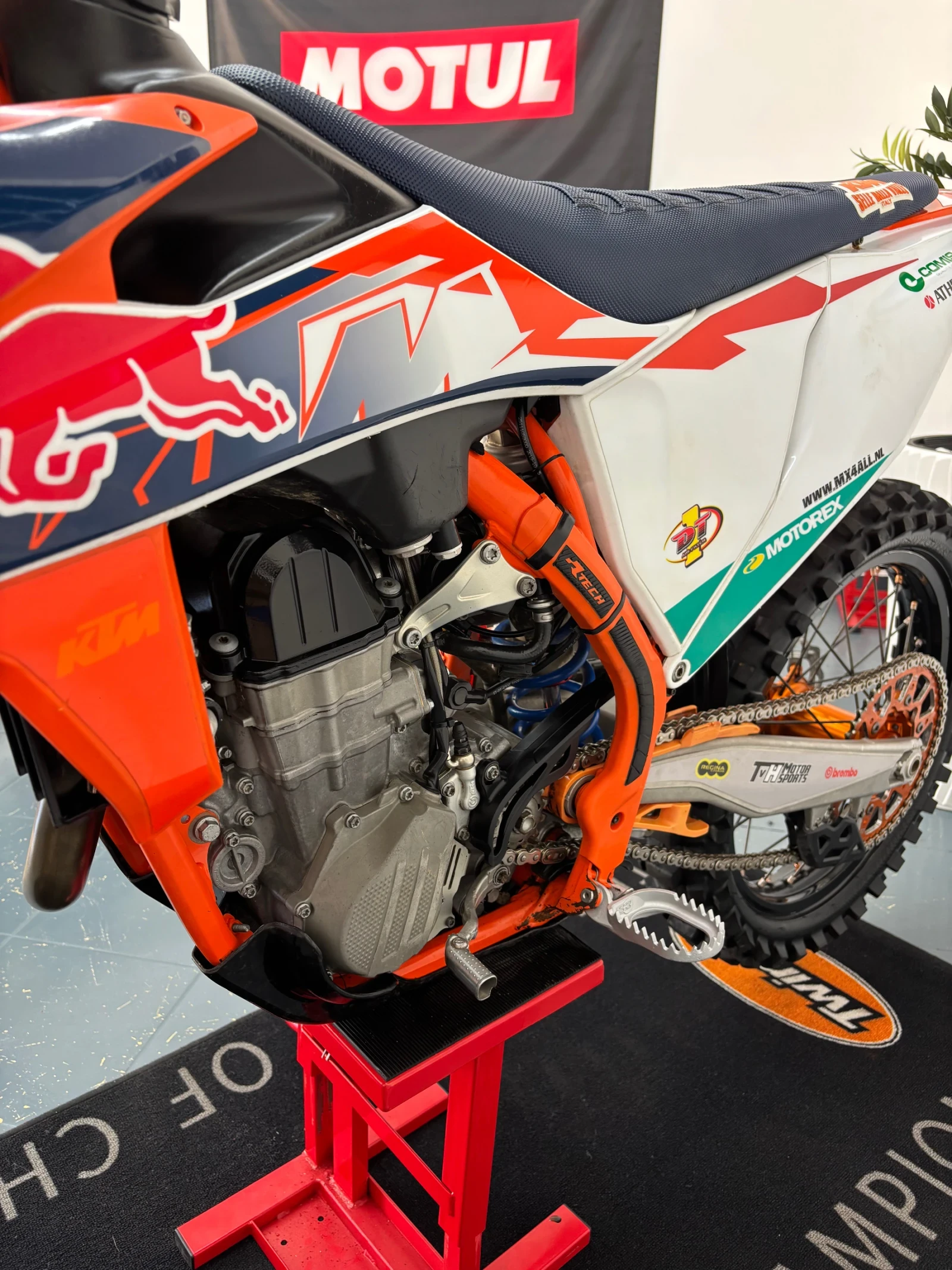 Ktm SX-F 450 Factory Editon/Akrapovic/Тунинг капли/2 режима, снимка 7 - Мотоциклети и мототехника - 55852310