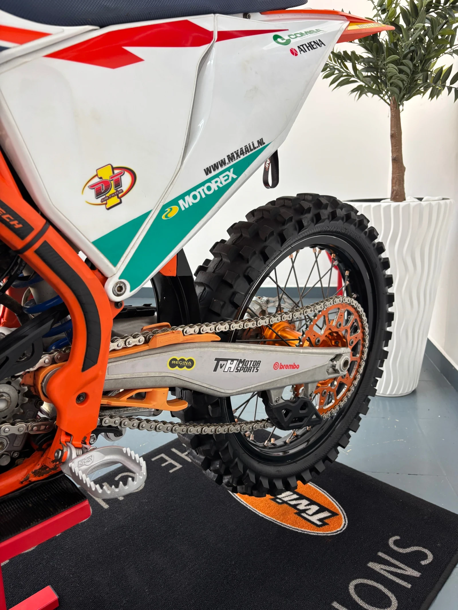 Ktm SX-F 450 Factory Editon/Akrapovic/Тунинг капли/2 режима, снимка 9 - Мотоциклети и мототехника - 55852310