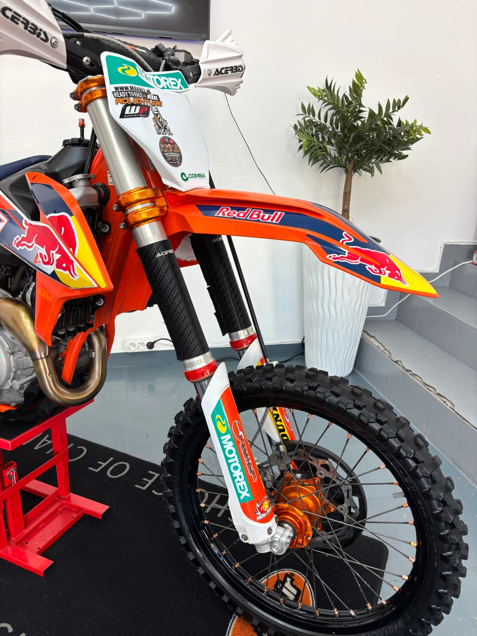 Ktm SX-F 450 Factory Editon/Akrapovic/Тунинг капли/2 режима, снимка 5 - Мотоциклети и мототехника - 55852310