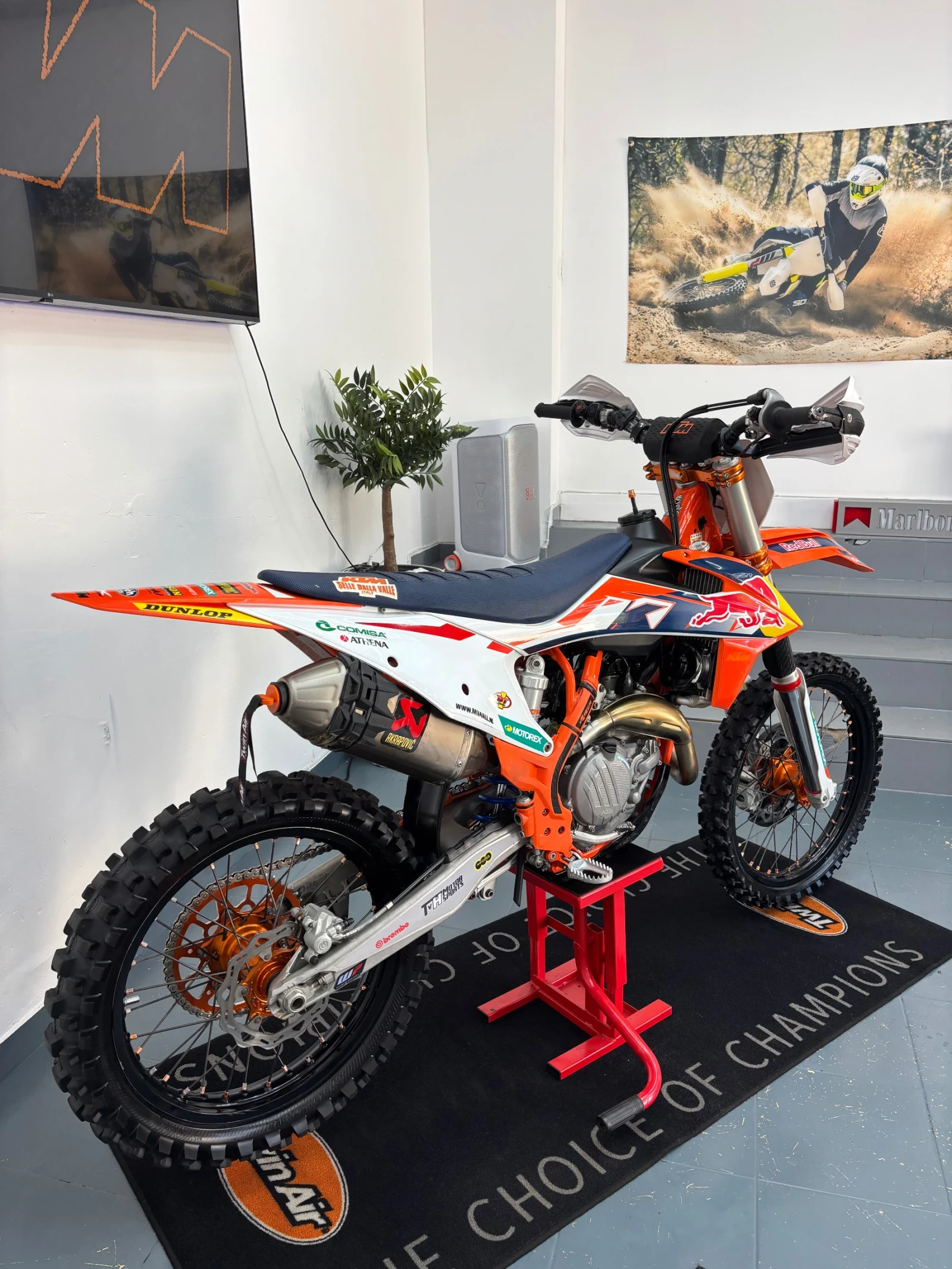 Ktm SX-F 450 Factory Editon/Akrapovic/Тунинг капли/2 режима, снимка 2 - Мотоциклети и мототехника - 55852310