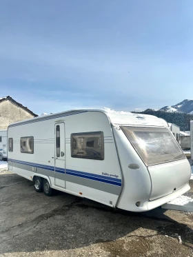 Каравана Hobby Prestige 650/ ГОЛЯМА БАНА И WC / НОВ ВНОС / РЕГ. , снимка 1