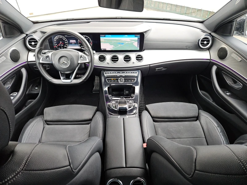 Mercedes-Benz E 220 AMG/BLACK FRIDAY/9G/HeadUp/LED/NAVI/БЛУТУТ/EURO 6C, снимка 10 - Автомобили и джипове - 51943692