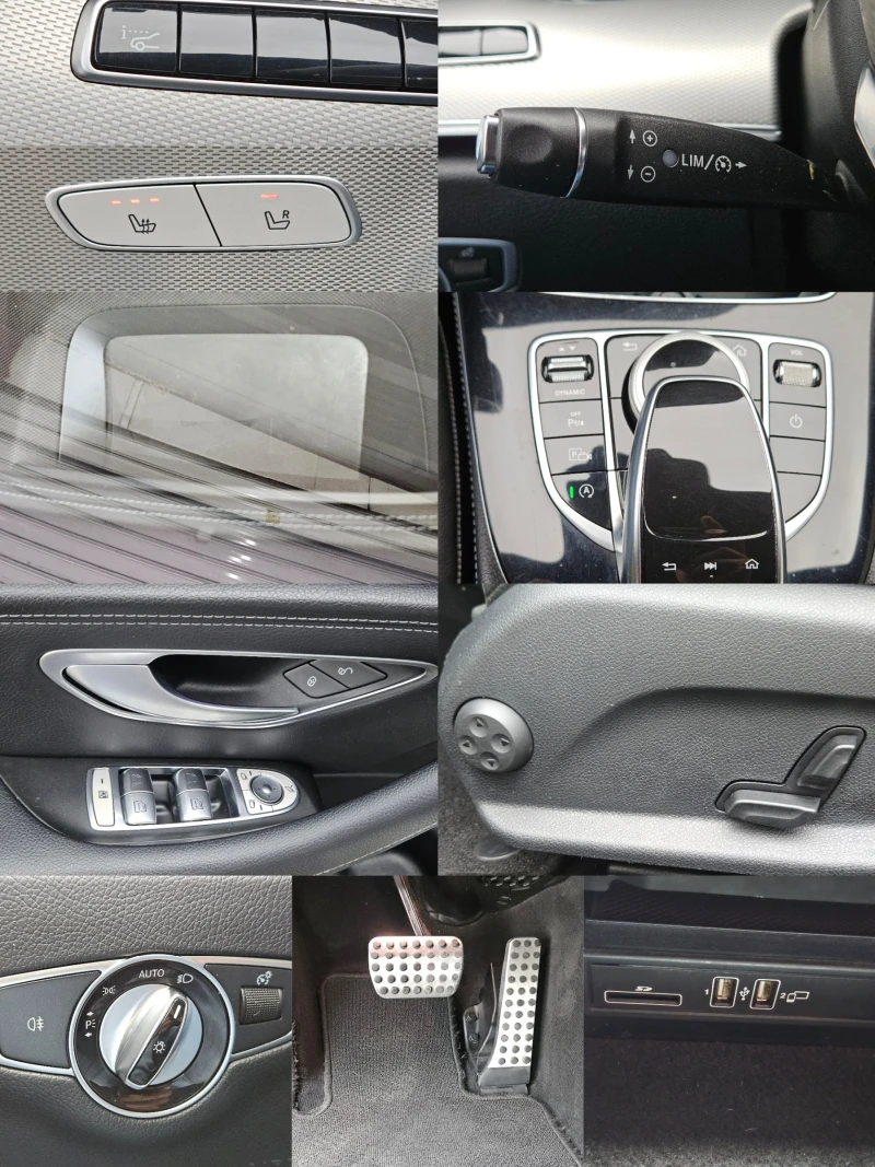 Mercedes-Benz E 220 AMG/BLACK FRIDAY/9G/HeadUp/LED/NAVI/БЛУТУТ/EURO 6C, снимка 14 - Автомобили и джипове - 51943692