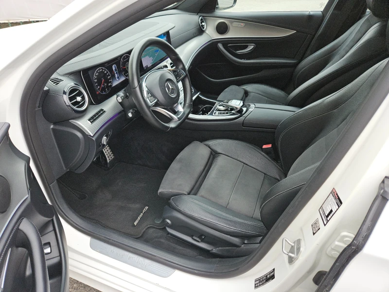 Mercedes-Benz E 220 AMG/BLACK FRIDAY/9G/HeadUp/LED/NAVI/БЛУТУТ/EURO 6C, снимка 9 - Автомобили и джипове - 51943692