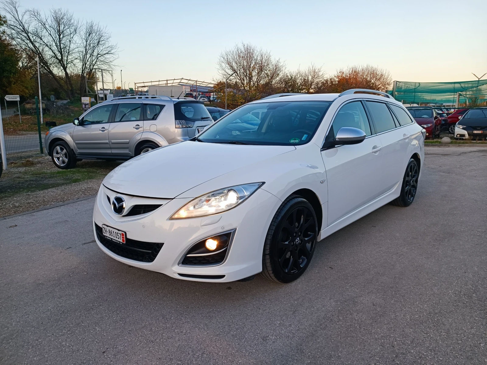 Mazda 6 2.5i-170кс-ШВЕЙЦАРИЯ-РЪЧКА-FACELIFT-KEYLESS - изображение 8