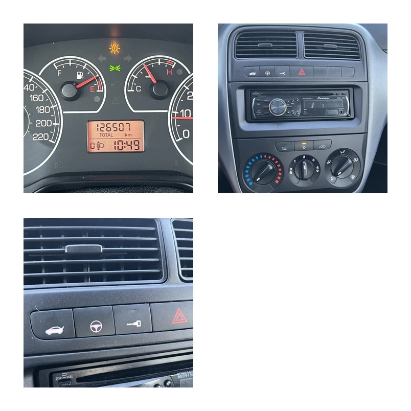 Fiat Punto GRANDE 1.3I 65кс 126 000км КЛИМАТИК, снимка 12 - Автомобили и джипове - 55226166