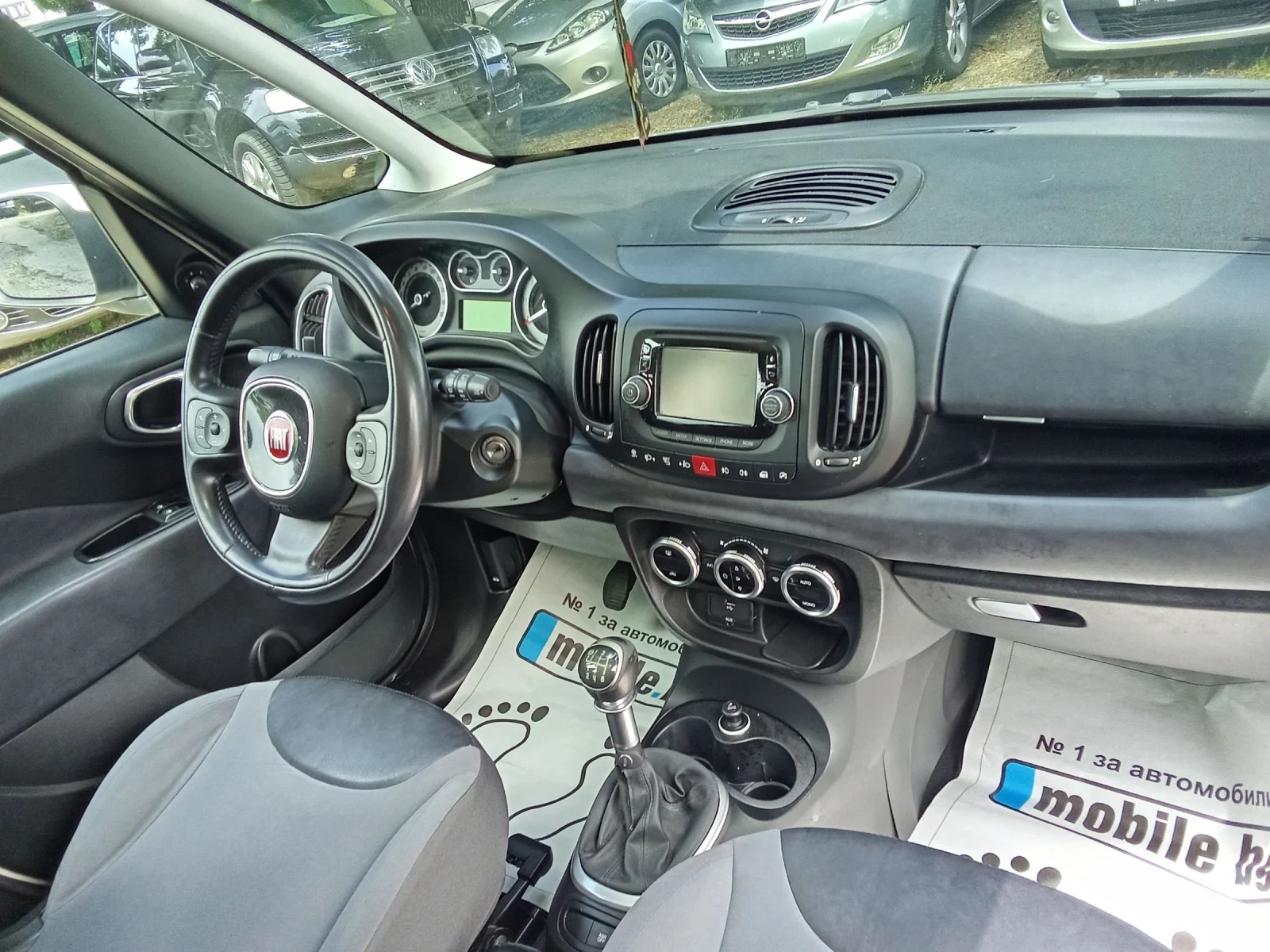Fiat 500L 1.6 m-Jet-PANORAMA, снимка 14 - Автомобили и джипове - 55389536