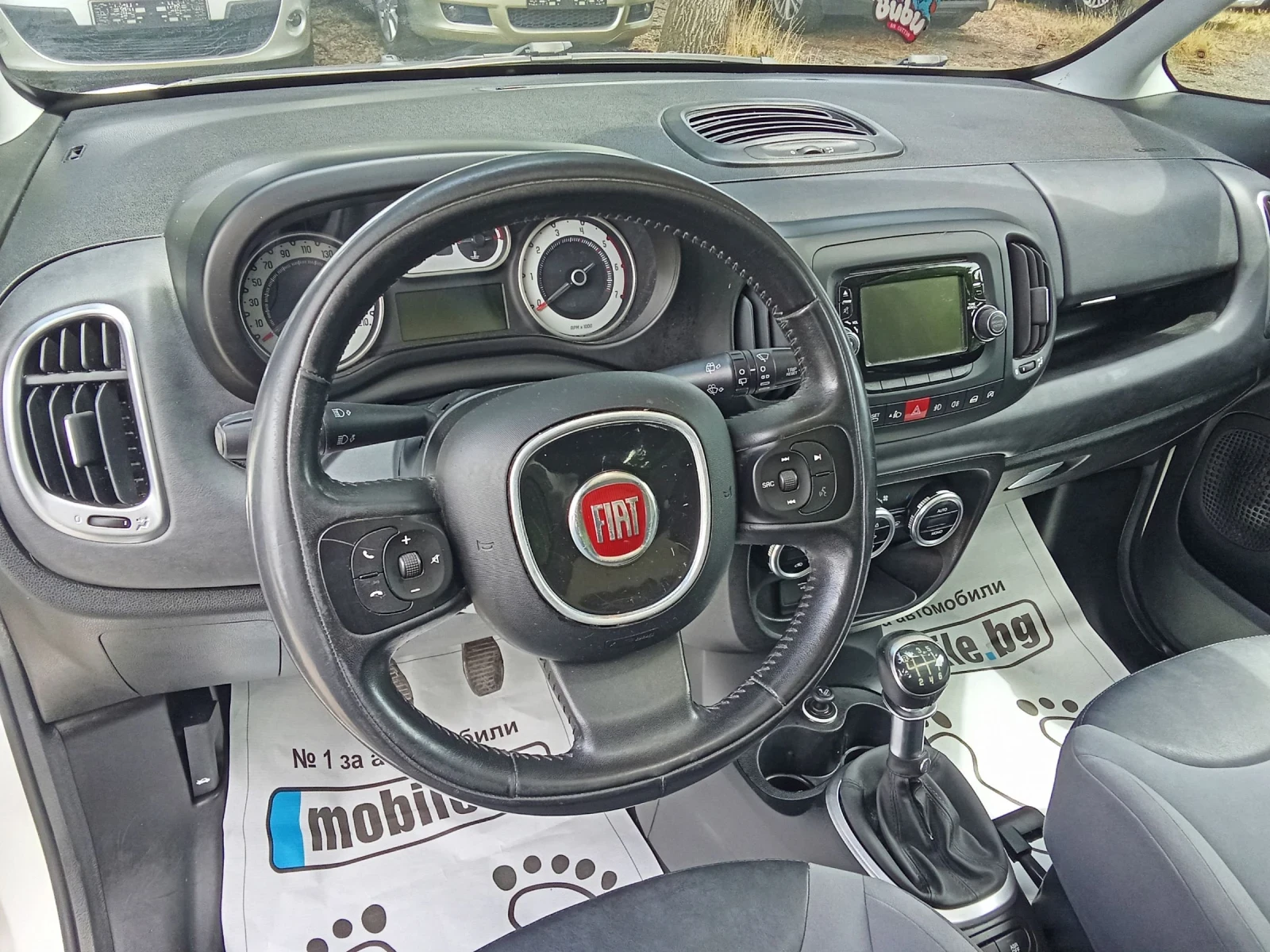 Fiat 500L 1.6 m-Jet-PANORAMA, снимка 12 - Автомобили и джипове - 55389536