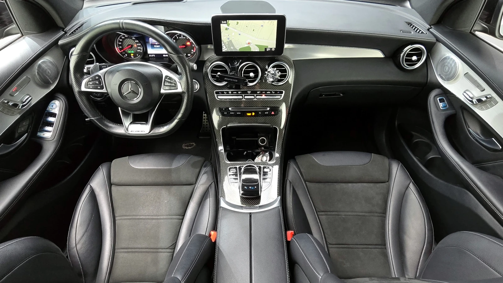 Mercedes-Benz GLC 63 AMG CLEAN* HEAD-UP* 360* DISTRONIK* ������ ����* 4MATI | Mobile.bg � ����������� 7
