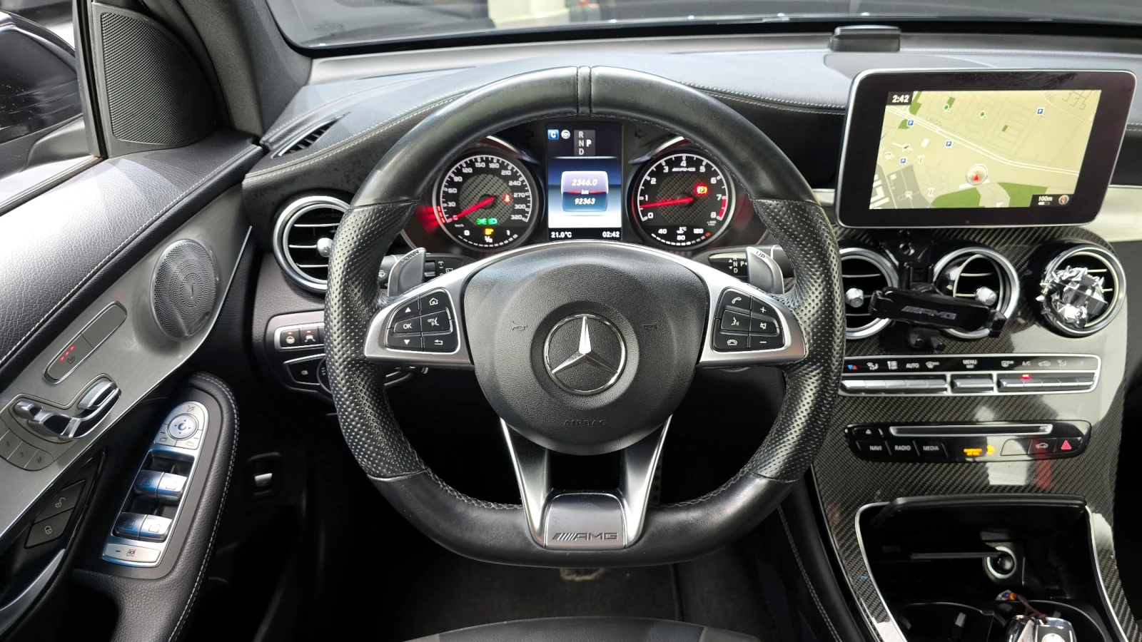 Mercedes-Benz GLC 63 AMG CLEAN* HEAD-UP* 360* DISTRONIK* ������ ����* 4MATI | Mobile.bg � ����������� 6