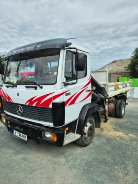 Mercedes-Benz 814 4.0 САМОСВАЛ С КРАН, снимка 1