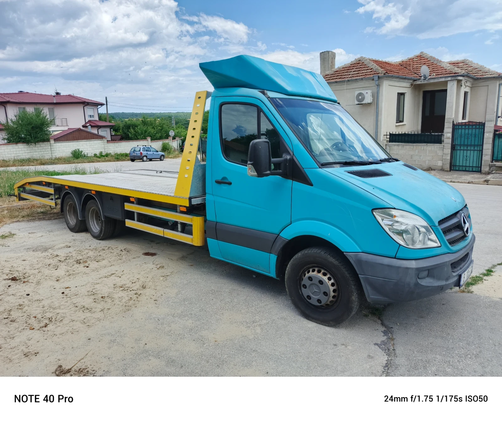 Mercedes-Benz 1517 Sprinter 519 CDI-  пътна помощь, снимка 1