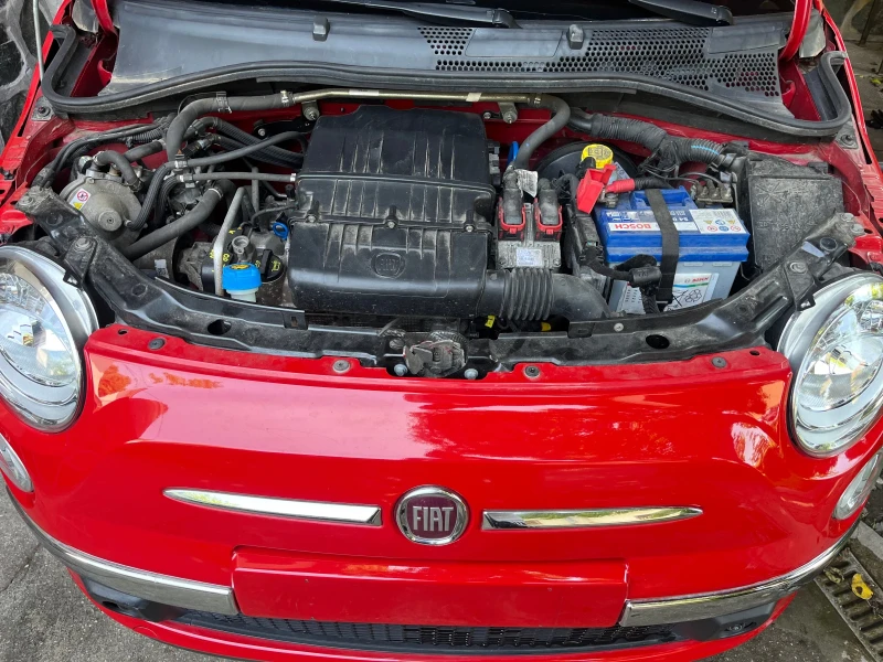 Fiat 500 1.2i + BRC-GAZ, снимка 7 - Автомобили и джипове - 52581342