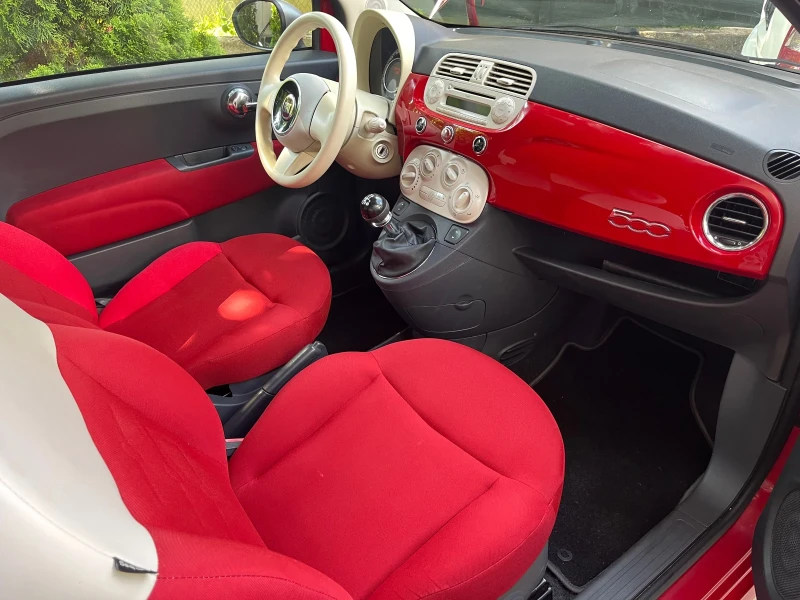 Fiat 500 1.2i + BRC-GAZ, снимка 9 - Автомобили и джипове - 52581342