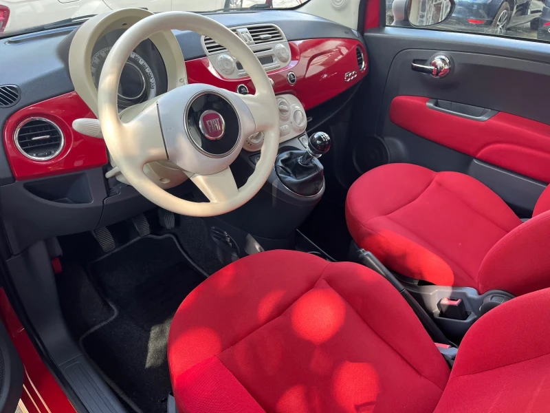 Fiat 500 1.2i + BRC-GAZ, снимка 10 - Автомобили и джипове - 52581342