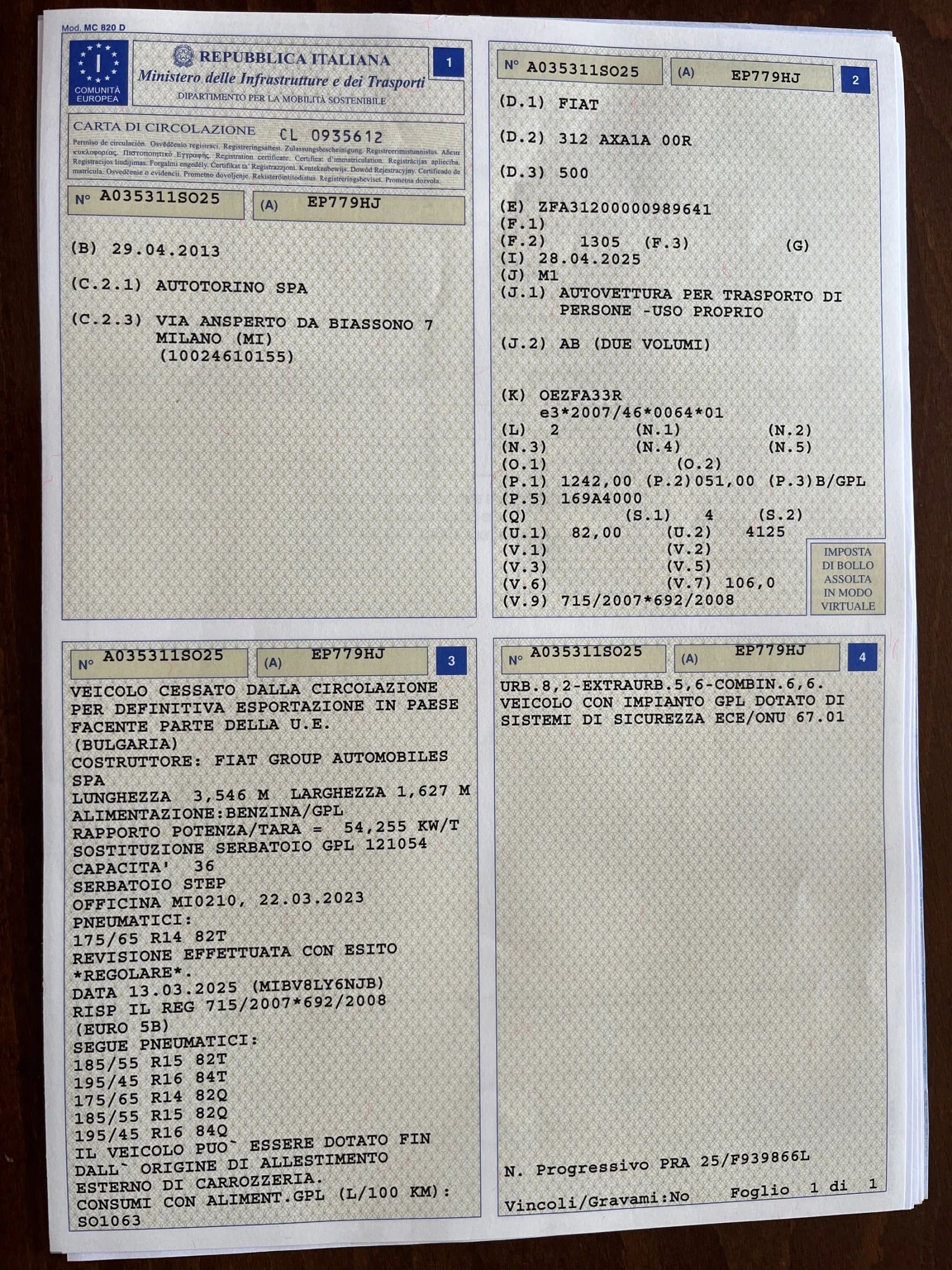 Fiat 500 1.2i + BRC-GAZ | Mobile.bg — изображение 15
