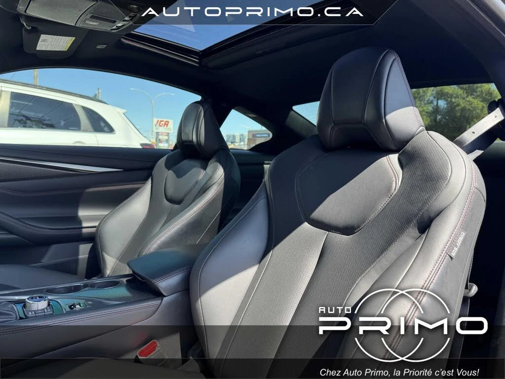 Infiniti Q50 Q60 COUPE RED SPORT 400HP AWD* КОЖА* ПОДГРЕВ* ШИБЕ, снимка 15 - Автомобили и джипове - 54595922
