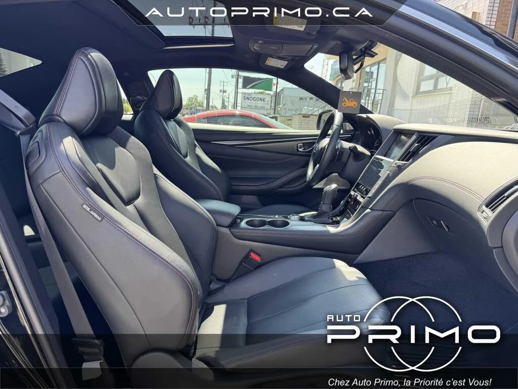 Infiniti Q50 Q60 COUPE RED SPORT 400HP AWD* КОЖА* ПОДГРЕВ* ШИБЕ, снимка 16 - Автомобили и джипове - 54595922