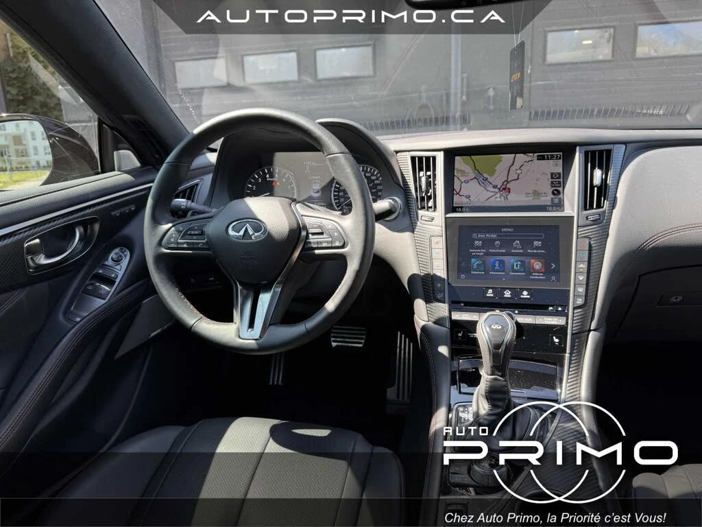 Infiniti Q50 Q60 COUPE RED SPORT 400HP AWD* КОЖА* ПОДГРЕВ* ШИБЕ, снимка 10 - Автомобили и джипове - 54595922
