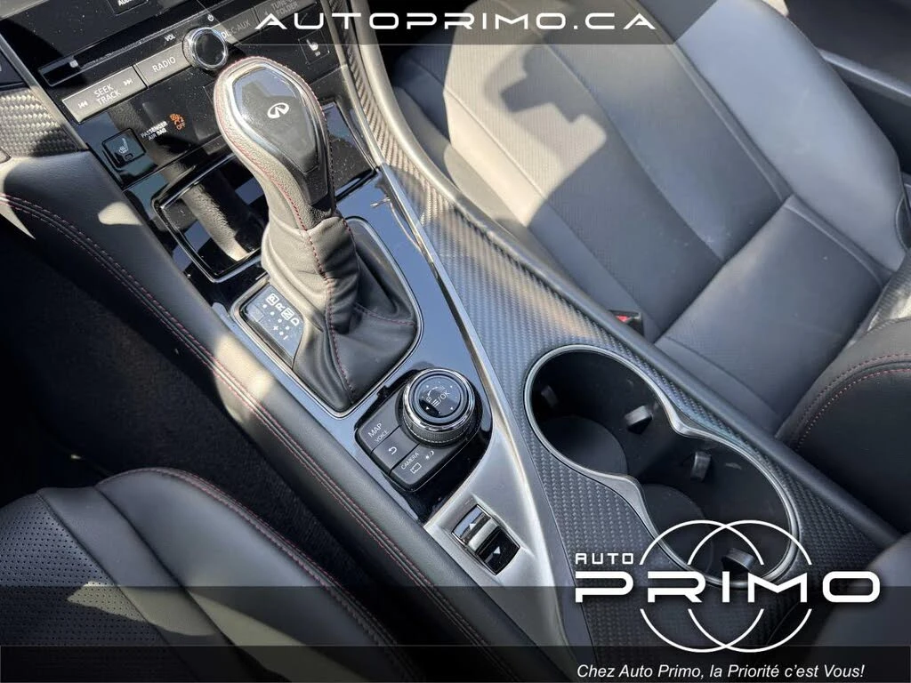 Infiniti Q50 Q60 COUPE RED SPORT 400HP AWD* КОЖА* ПОДГРЕВ* ШИБЕ, снимка 12 - Автомобили и джипове - 54595922