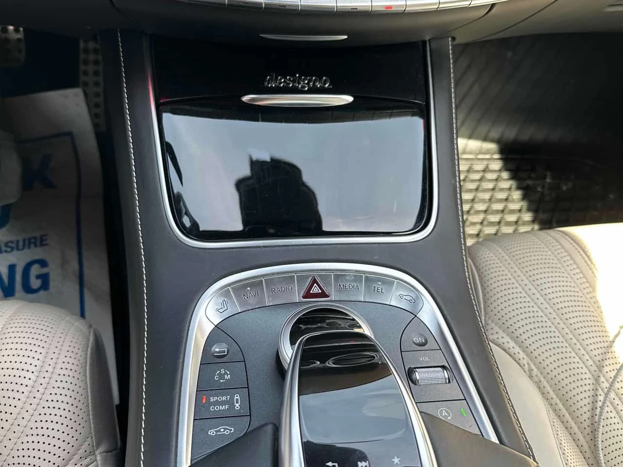 Mercedes-Benz S 63 * DESIGNO * BURMESTER * БЕЗ ИНЦИДЕНТИ * , снимка 12 - Автомобили и джипове - 54978277