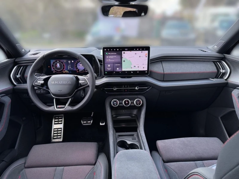 Skoda Kodiaq 2.0 TSI* RS* 4x4* DSG* HUD* MATRIX* , снимка 11 - Автомобили и джипове - 51200942