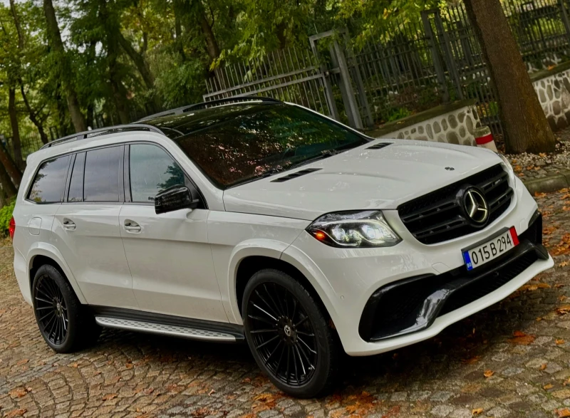 Mercedes-Benz GLS 450 63 AMG PACK / FULL / BLACK OPTICK / БАРТЕР, снимка 3 - Автомобили и джипове - 51966479