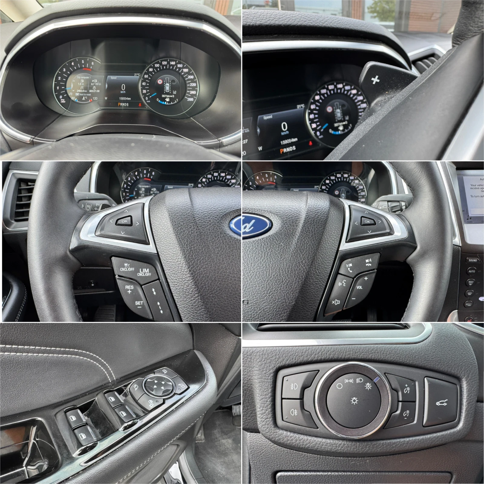 Ford Galaxy Face* 4X4* 6+ 1* Панорама* Памет* Sony* , снимка 13 - Автомобили и джипове - 56192603