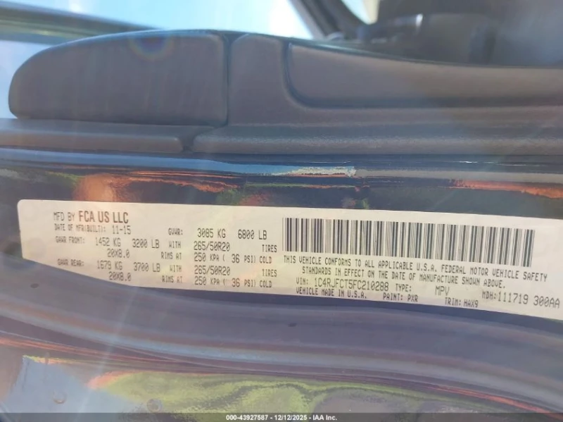 Jeep Grand cherokee 5.7L V-8 VVT, 360HP 4X4 Drive, снимка 14 - Автомобили и джипове - 53108065