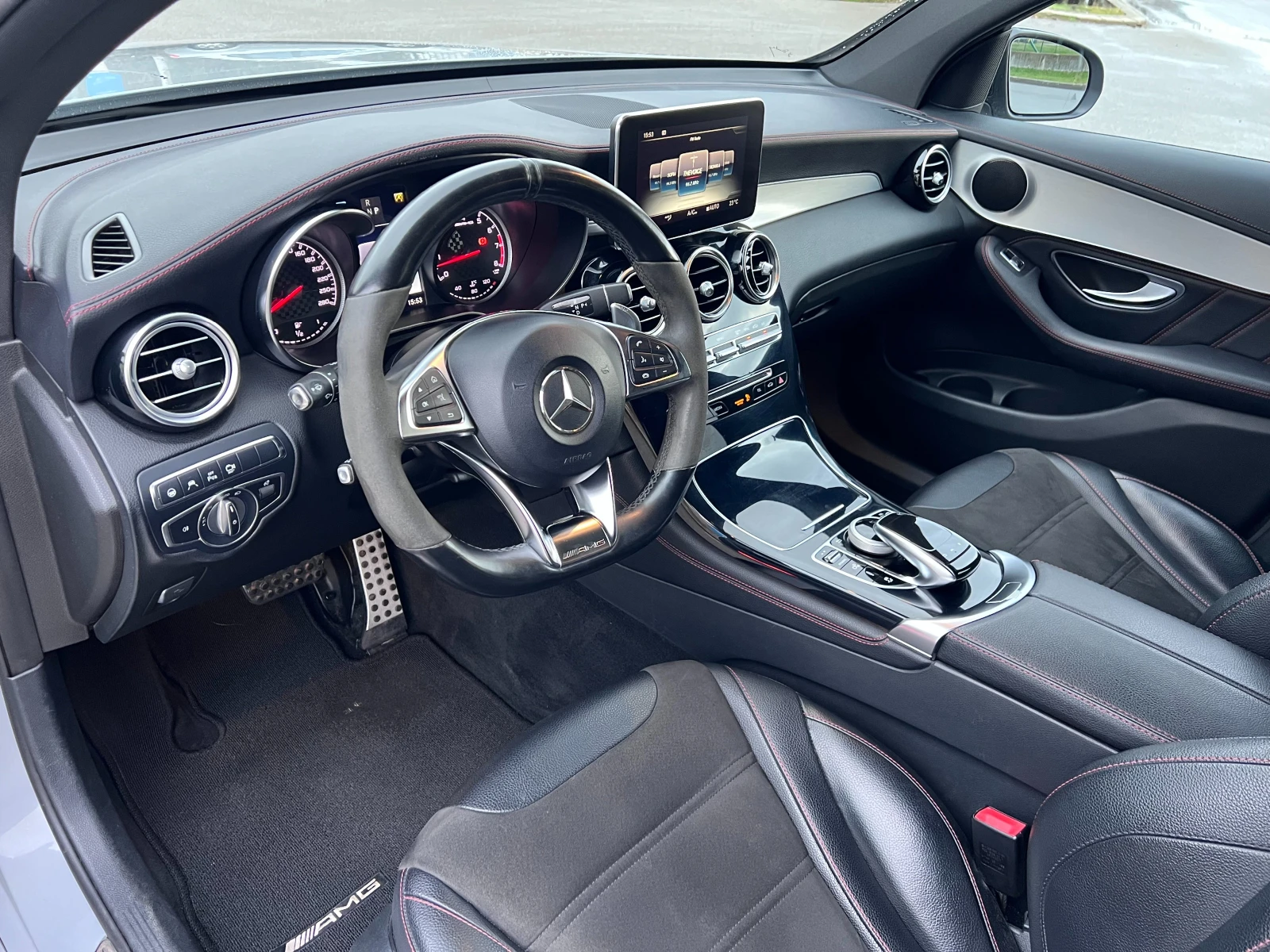 Mercedes-Benz GLC 43 AMG COUPE ILS 360 КАМЕРА 21" Джанти Внос Италия - изображение 8