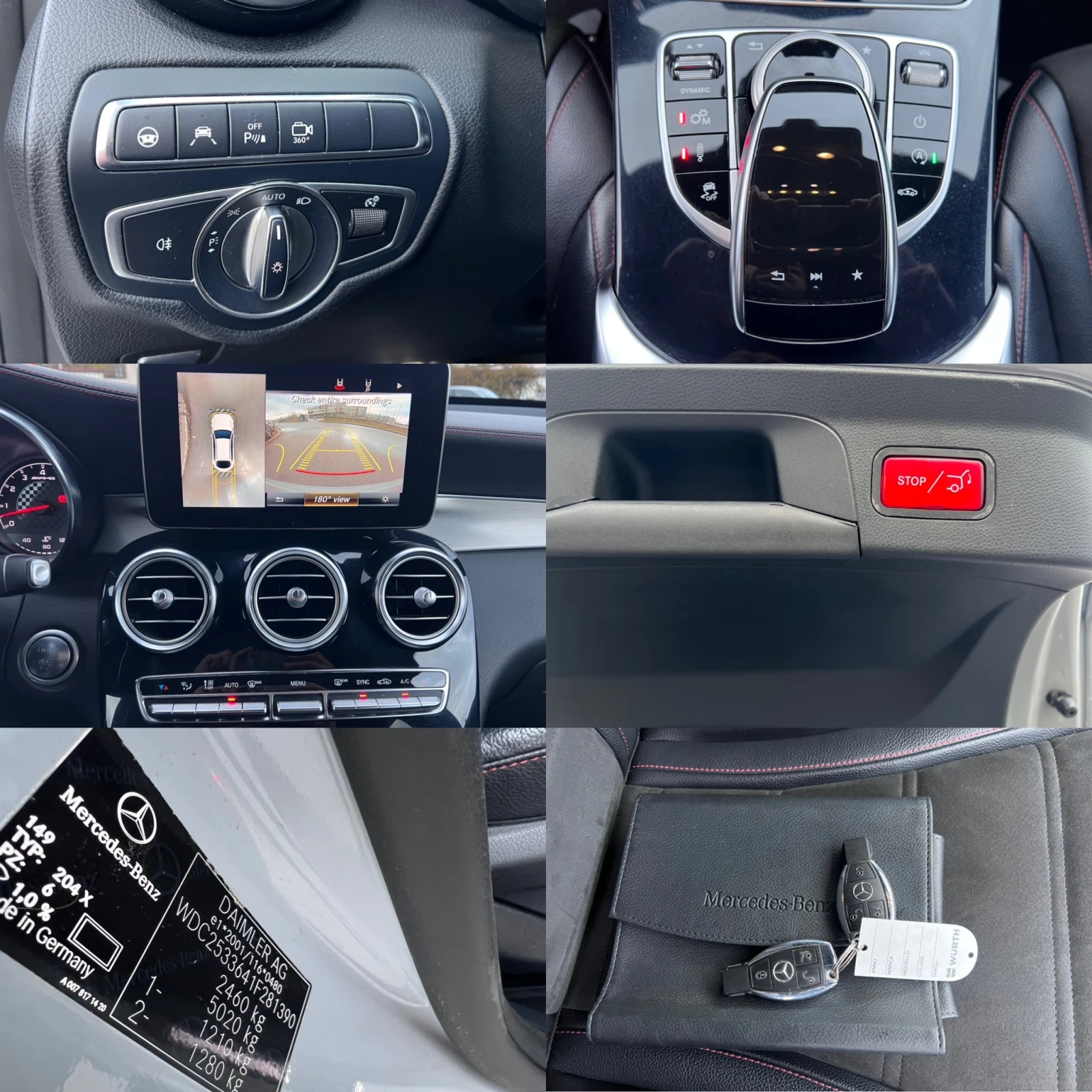 Mercedes-Benz GLC 43 AMG COUPE ILS 360  21"    | Mobile.bg   16