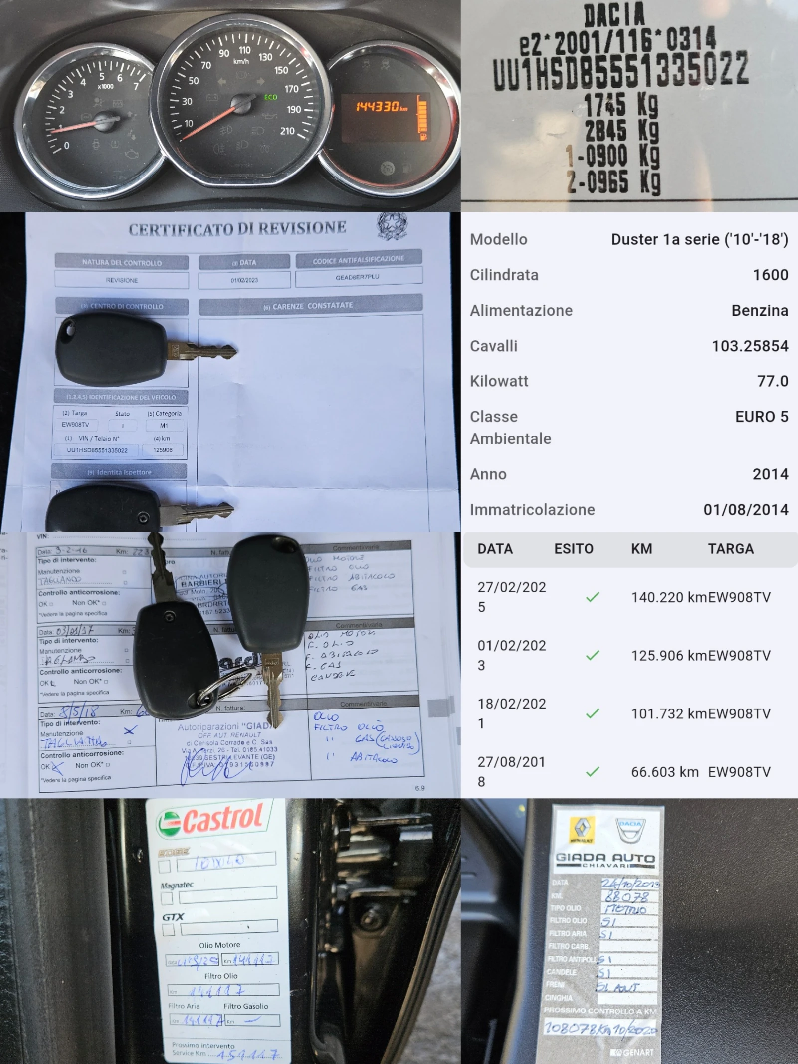 Dacia Duster 1.6i/GPL/144000��./LED/NAVI/������ | Mobile.bg � ����������� 12