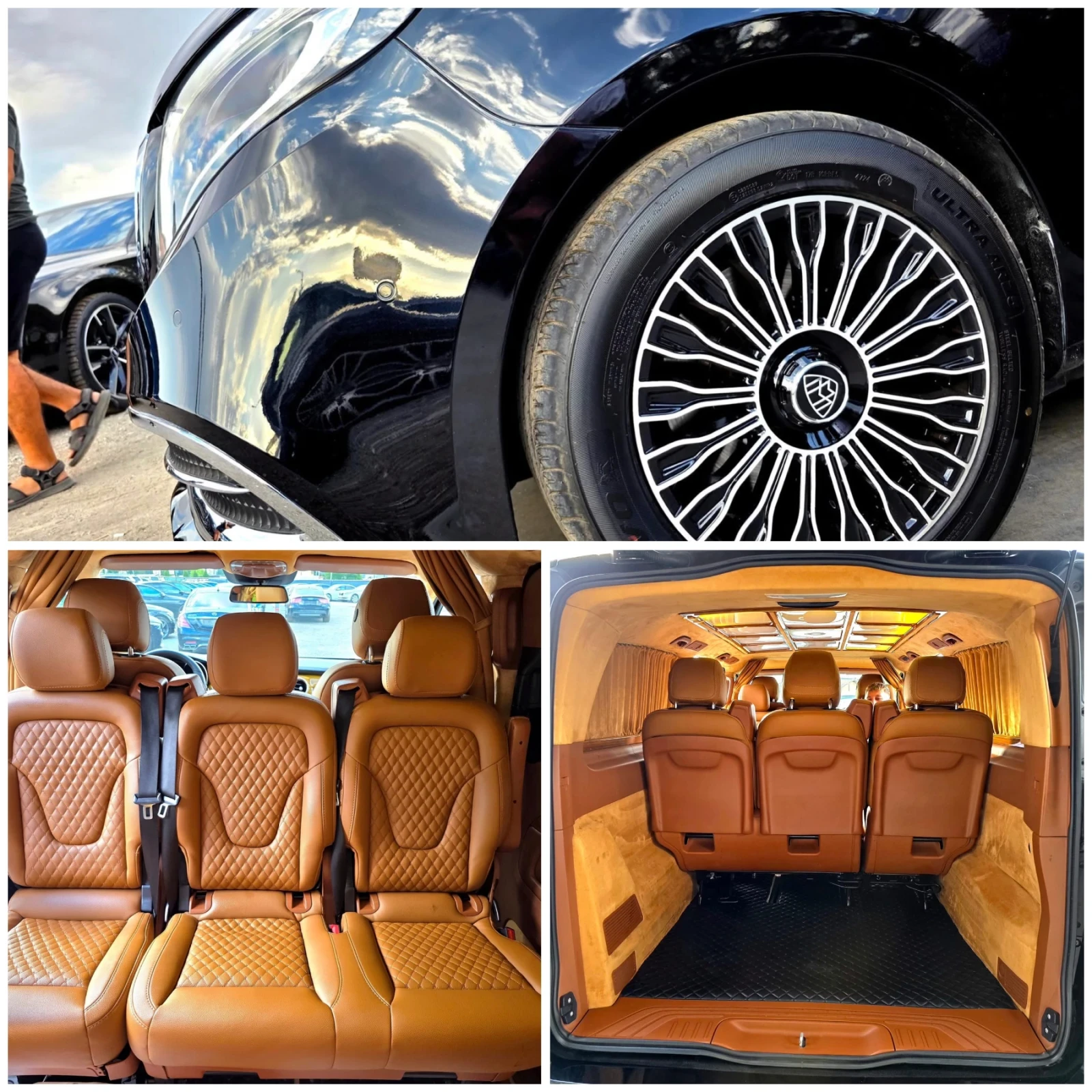 Mercedes-Benz V 250 D FULL MAYBACH PACK  LONG  100% | Mobile.bg   17