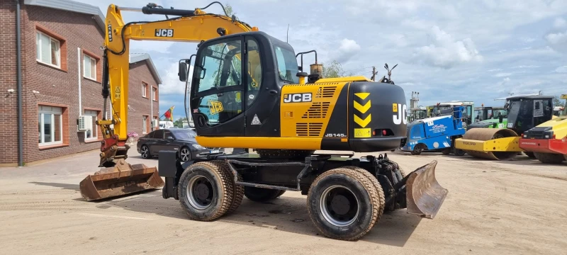 Багер JCB JS145W, снимка 1 - Индустриална техника - 48864520