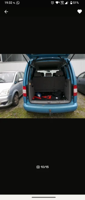 VW Caddy 1.4 бензин на ЧАСТИ , снимка 7