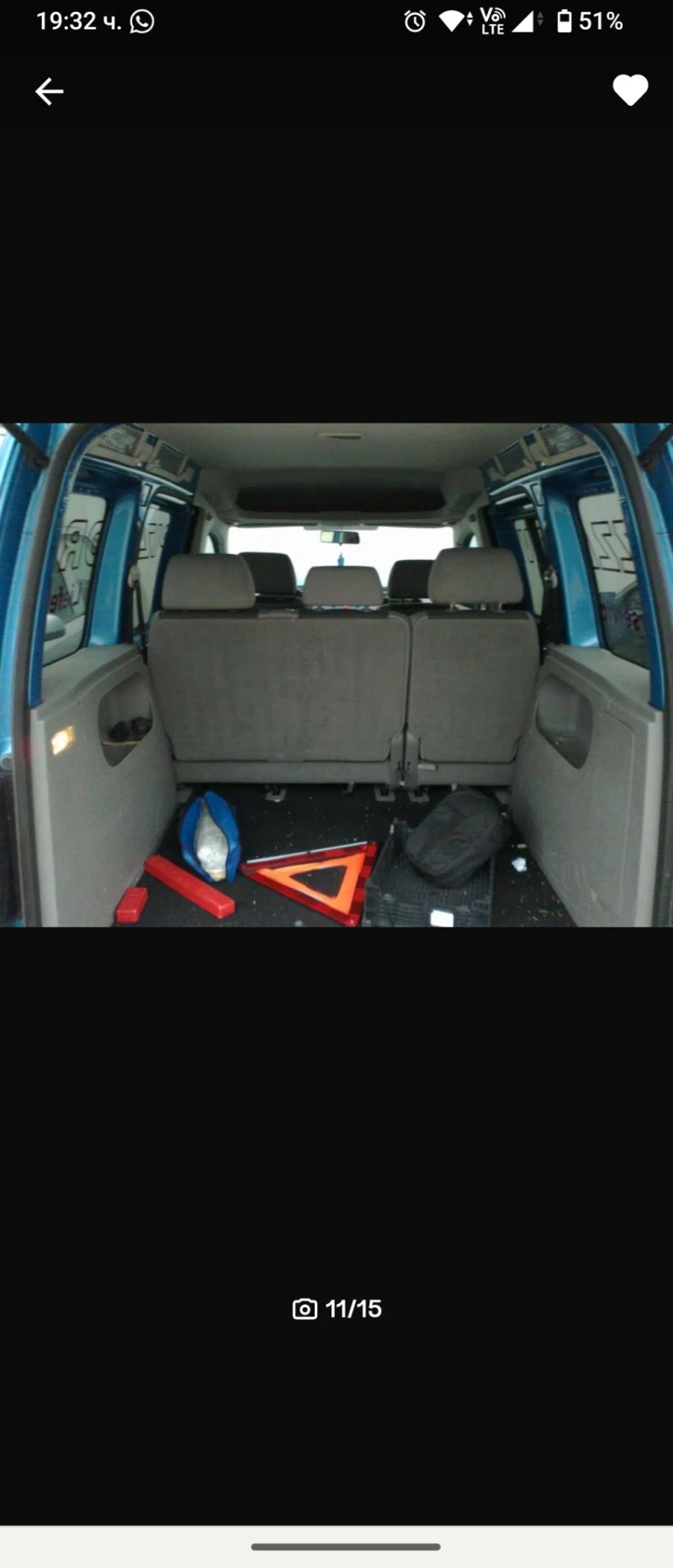 VW Caddy 1.4 бензин на ЧАСТИ , снимка 5 - Автомобили и джипове - 52190978