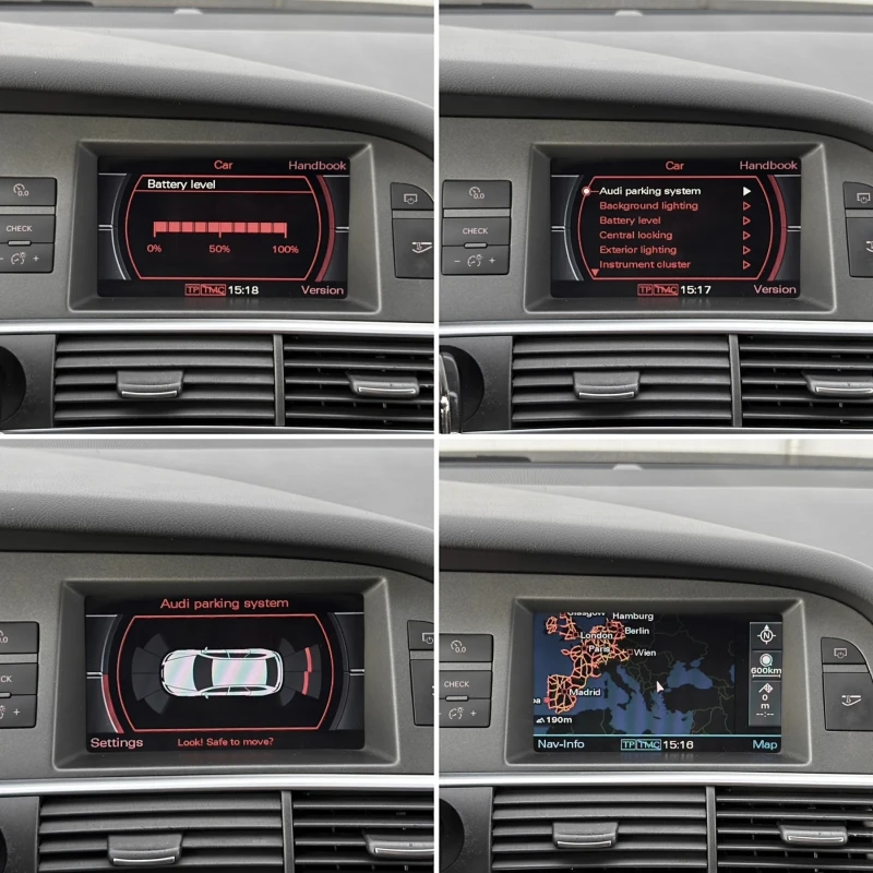 Audi A6 3.0TDI/ S6 FACELIFT OPTIC/ QUATTRO/ NaVi/ LED, снимка 13 - Автомобили и джипове - 53025195