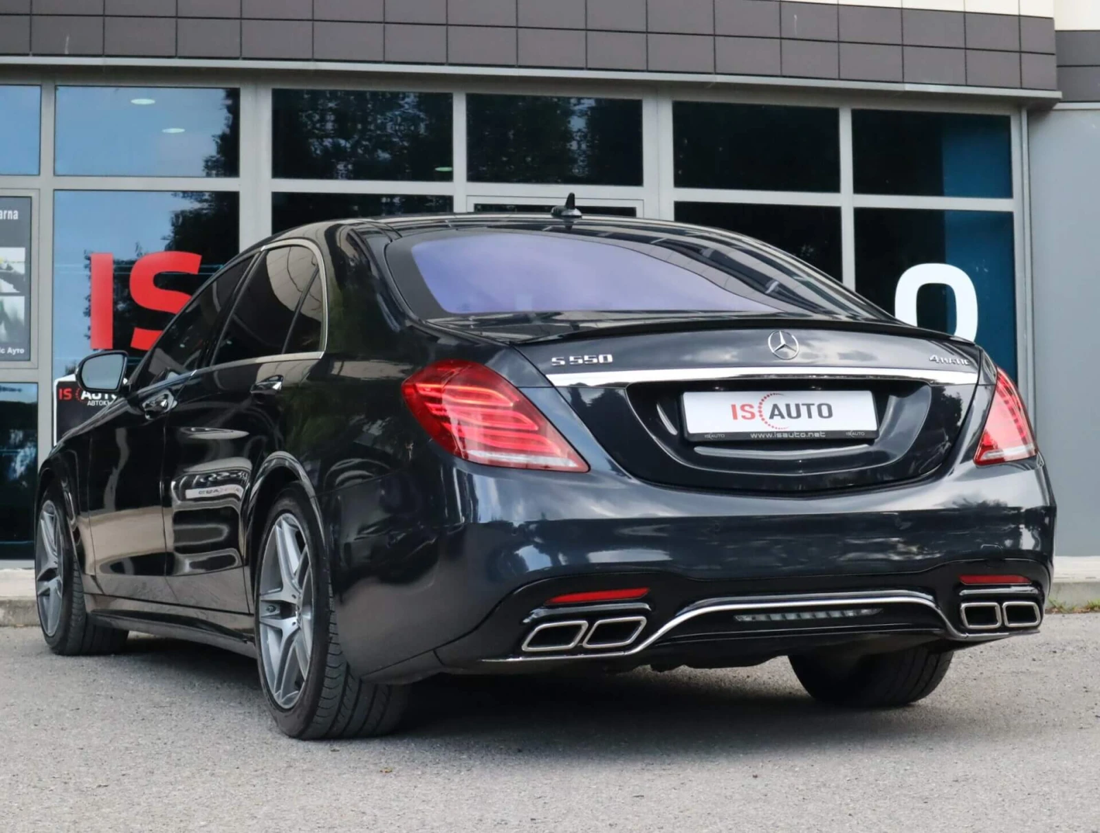 Mercedes-Benz S 550 AMG Line/4Matic/Burmester/HuD/Обдухване/Шибедах/, снимка 4 - Автомобили и джипове - 55355505