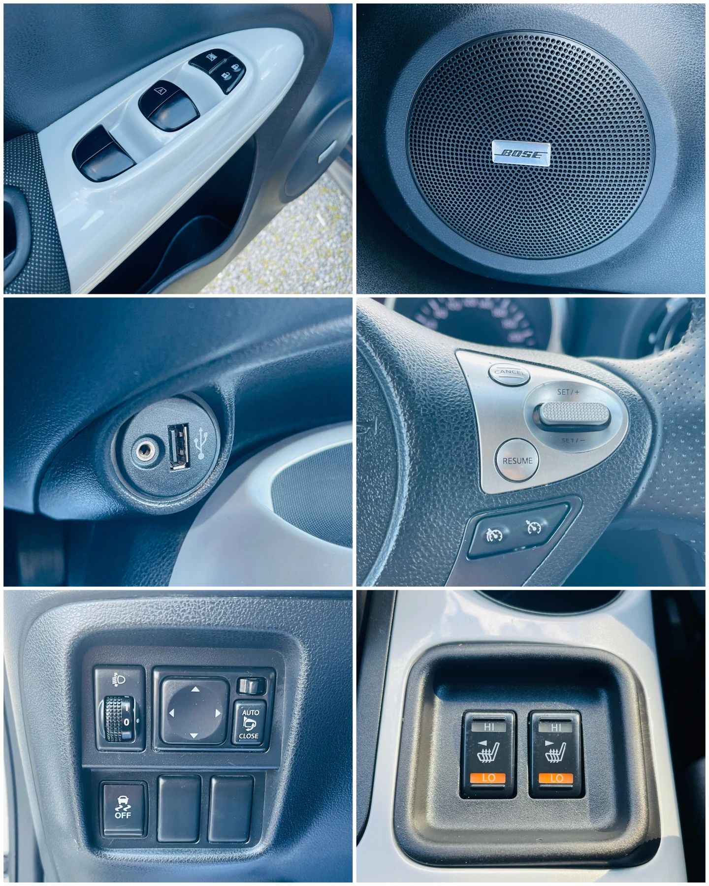 Nissan Juke 1.5 dci Кожа* Камера* BOSE* Подгрев* Реални км, снимка 13 - Автомобили и джипове - 54102714