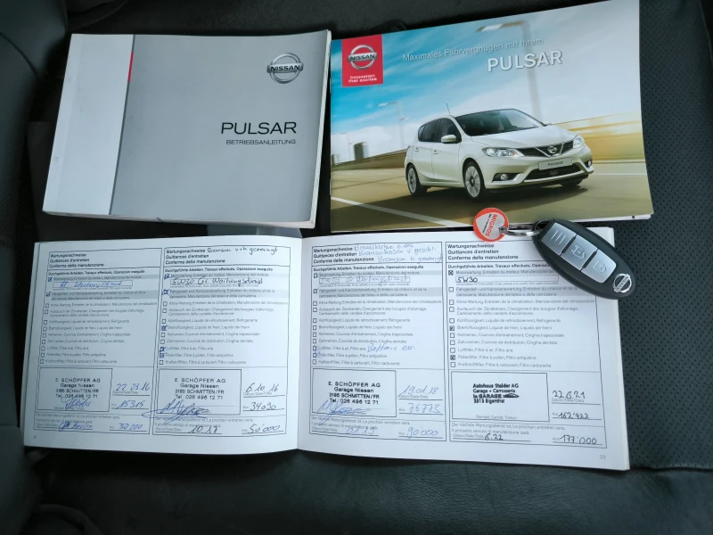 Nissan Pulsar 1.5 DCi ЕКЗЕКУТИВ ЛУКС ШВЕЙЦАРИЯ, снимка 15 - Автомобили и джипове - 48117011