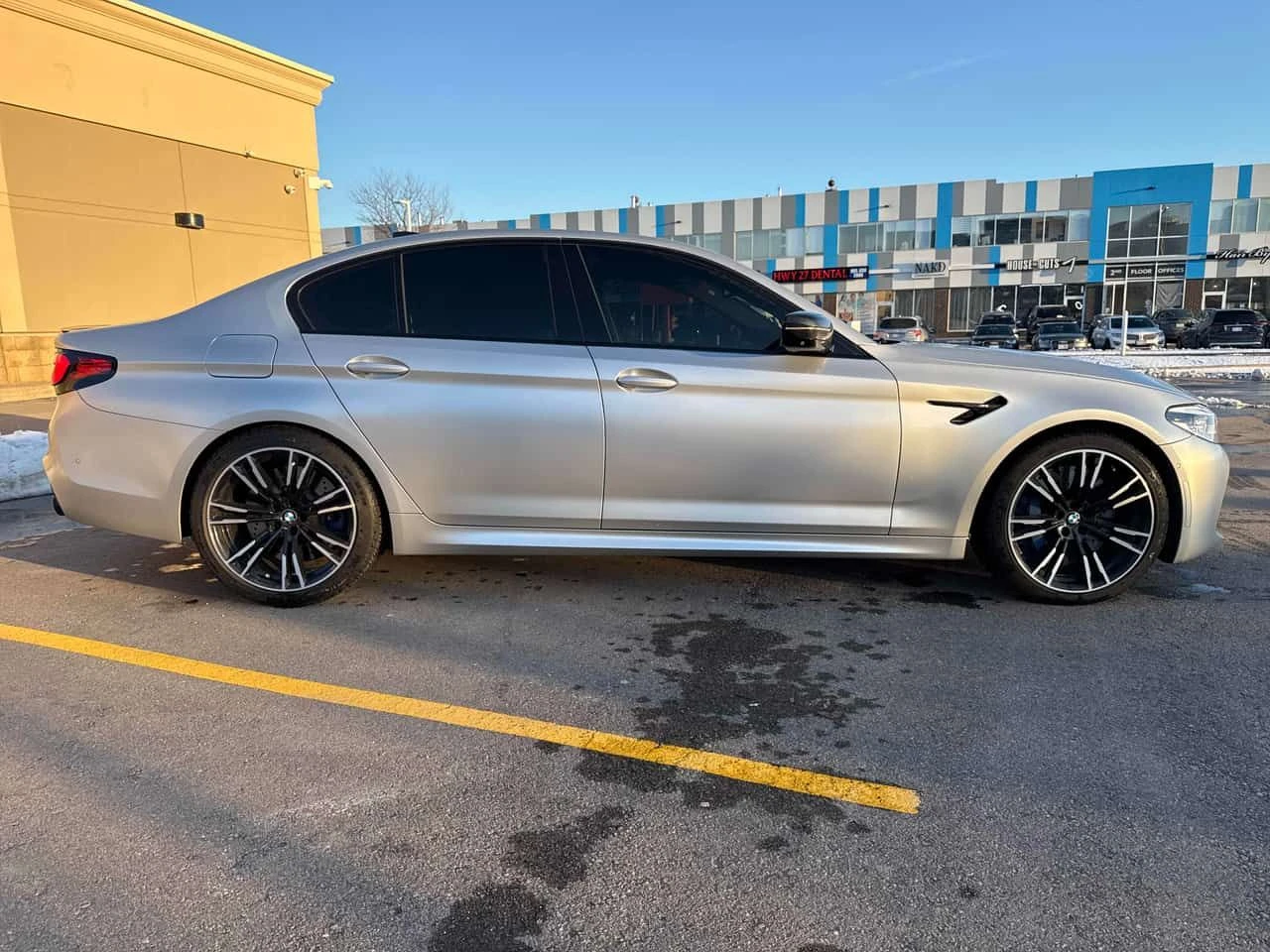 BMW M5 4.4L V8 | HEAD-UP | KEYLESS | ОБДУХВАНЕ | КЛИП | 3, снимка 5 - Автомобили и джипове - 53960067