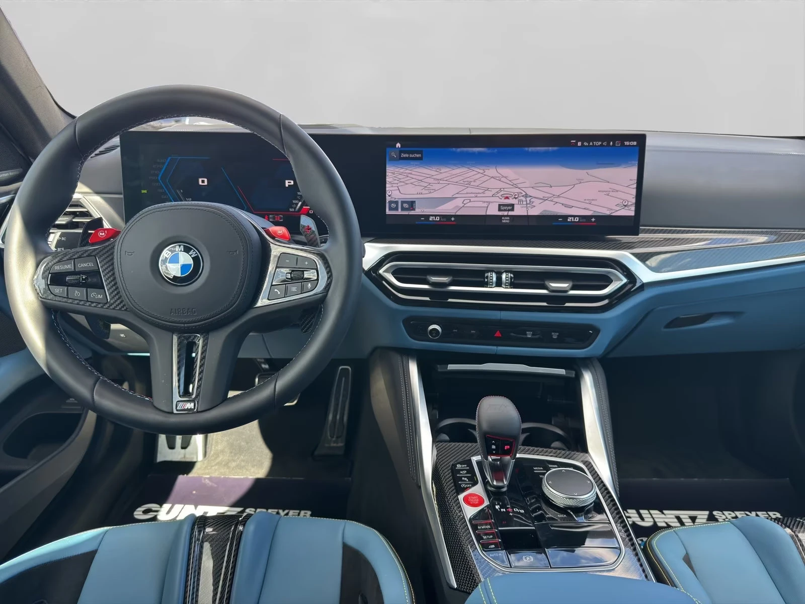 BMW M4 COMPETITION/HP/xDRIVE/H&K/360/HUD/CARBON/388z, снимка 9 - Автомобили и джипове - 54413257