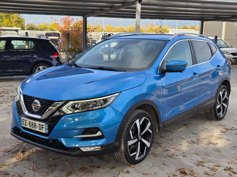 Nissan Qashqai 1.2 T* TEKNA* * CAYLESS GO* NAVI* 360-KAME, снимка 2 - Автомобили и джипове - 52236935