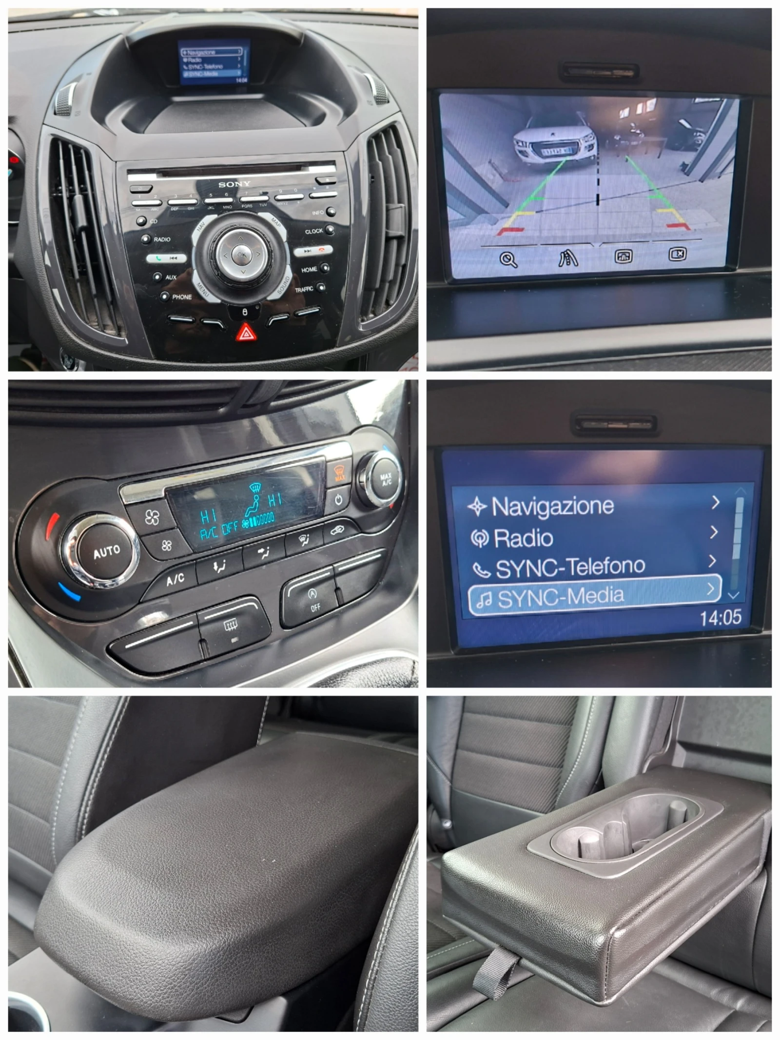 Ford Kuga 2.0TDCi 4x4 6ск. * TITANIUM* НАВИ* КОЖА* КСЕНОН, снимка 10 - Автомобили и джипове - 54147118