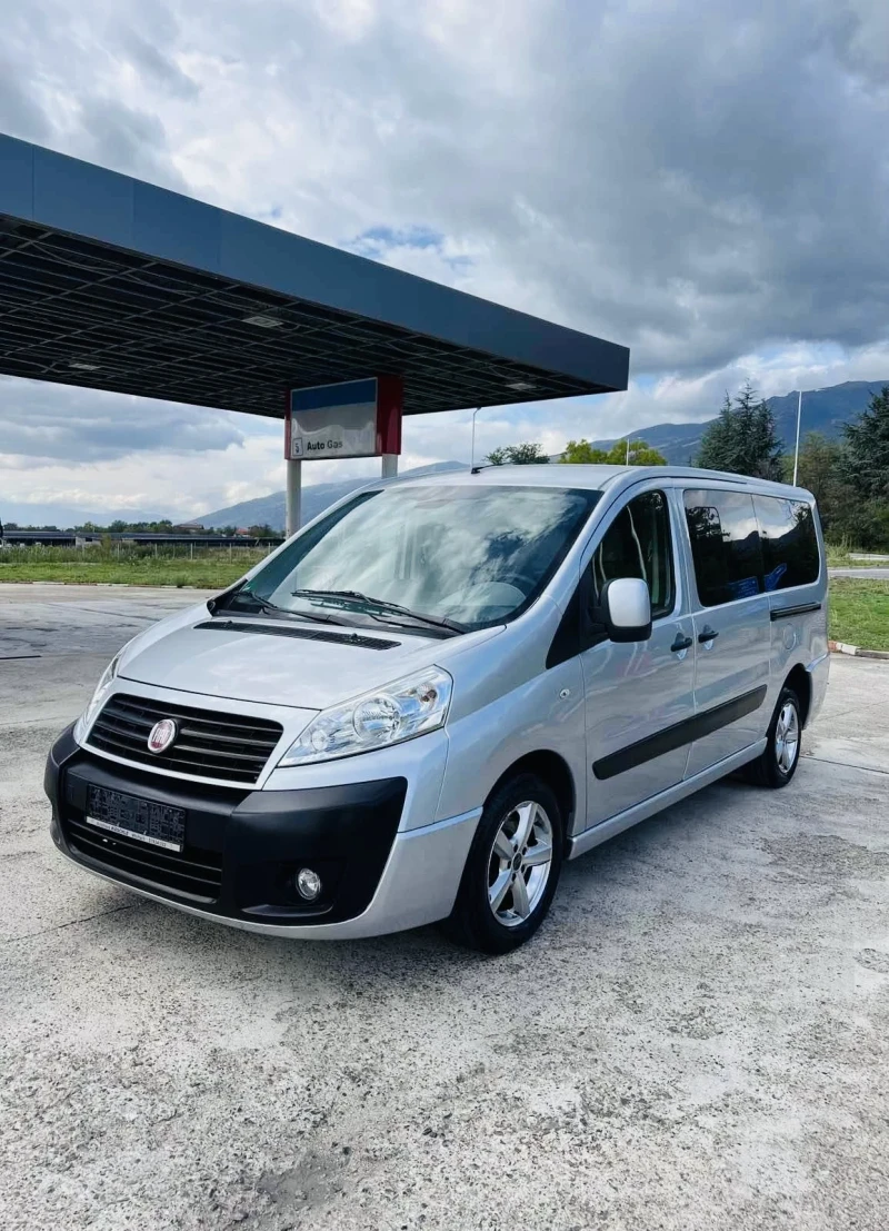 Fiat Scudo 2.0 Multijet  8 Места Maxi база Клима 2 Стр. Врати, снимка 4 - Бусове и автобуси - 47681368