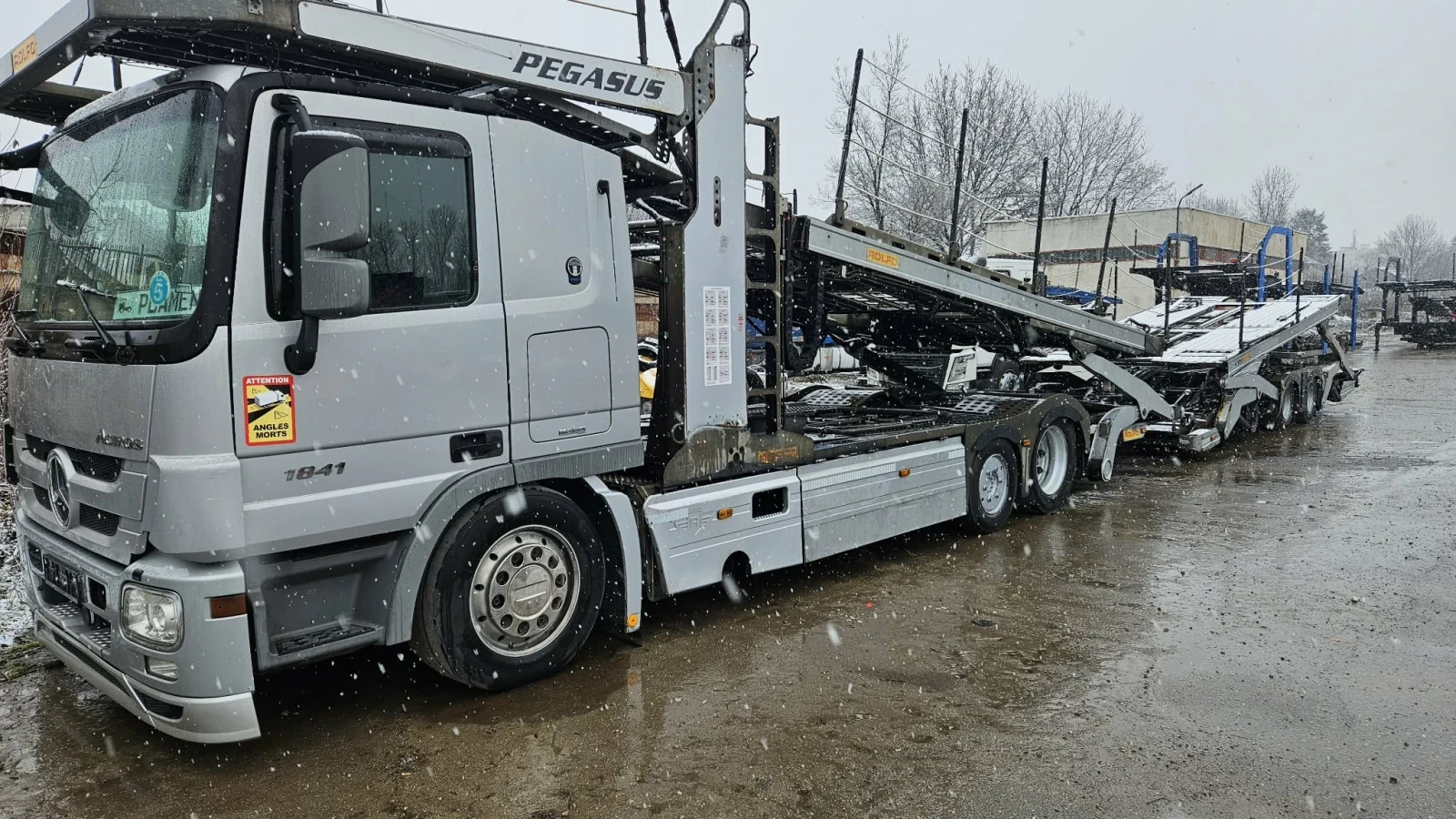 Mercedes-Benz Actros Ролфо Пегасус , снимка 13 - Камиони - 54008298