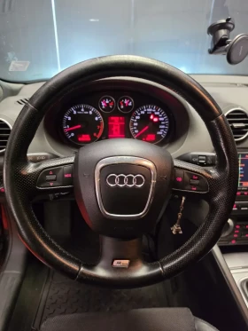 Audi A3 2.0FSI* 150к.с* S-LINE* НАВИ* МУЛТИ* ТЕМПОМАТ* РЕГ, снимка 9