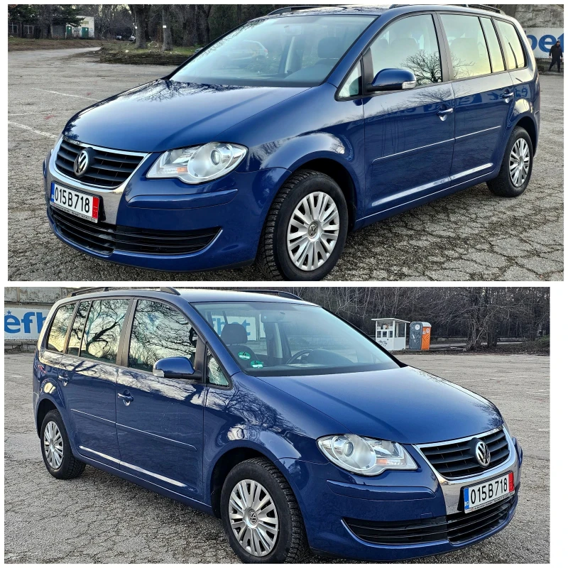 VW Touran Фейслифт  1.6 -102к.с 160000км!!!, снимка 4 - Автомобили и джипове - 48622792