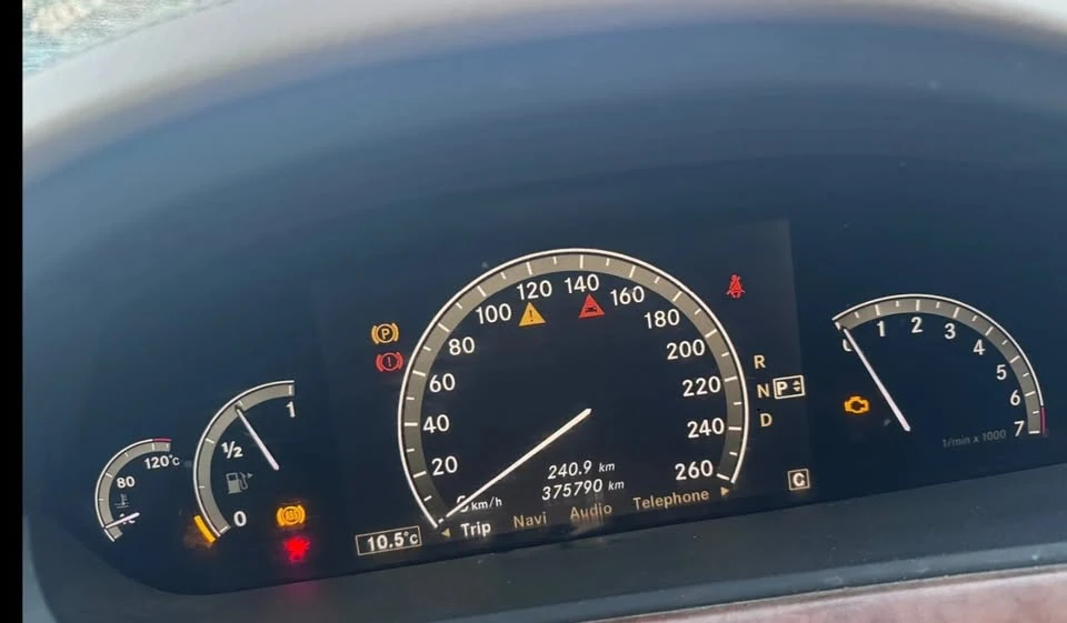 Mercedes-Benz S 500 дълга база+ газ, снимка 8 - Автомобили и джипове - 54922853